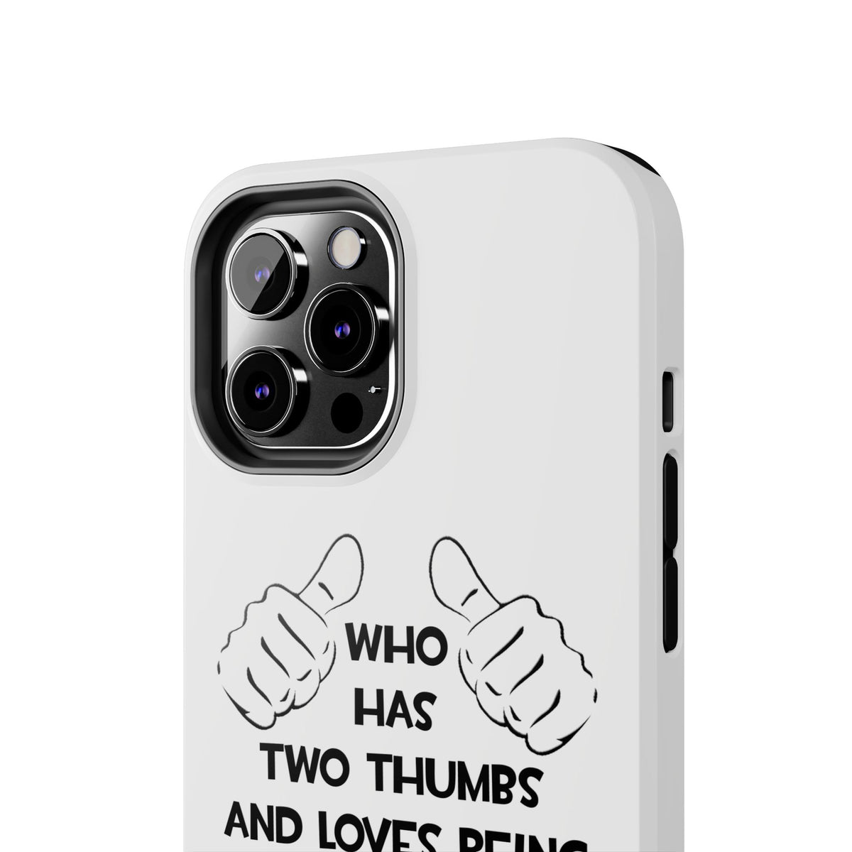 Two Thumbs and Loves Being an Astronomer - Tough Phone Cases