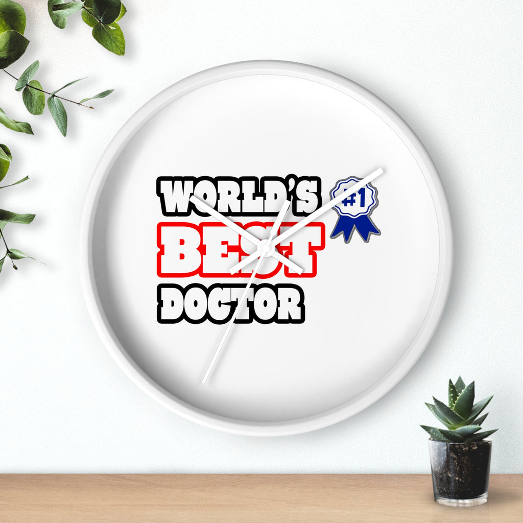 World's Best Doctor - Wall Clock