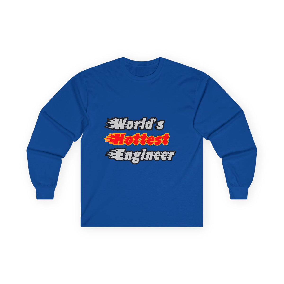 World's Hottest Engineer - Unisex Ultra Cotton Long Sleeve Tee