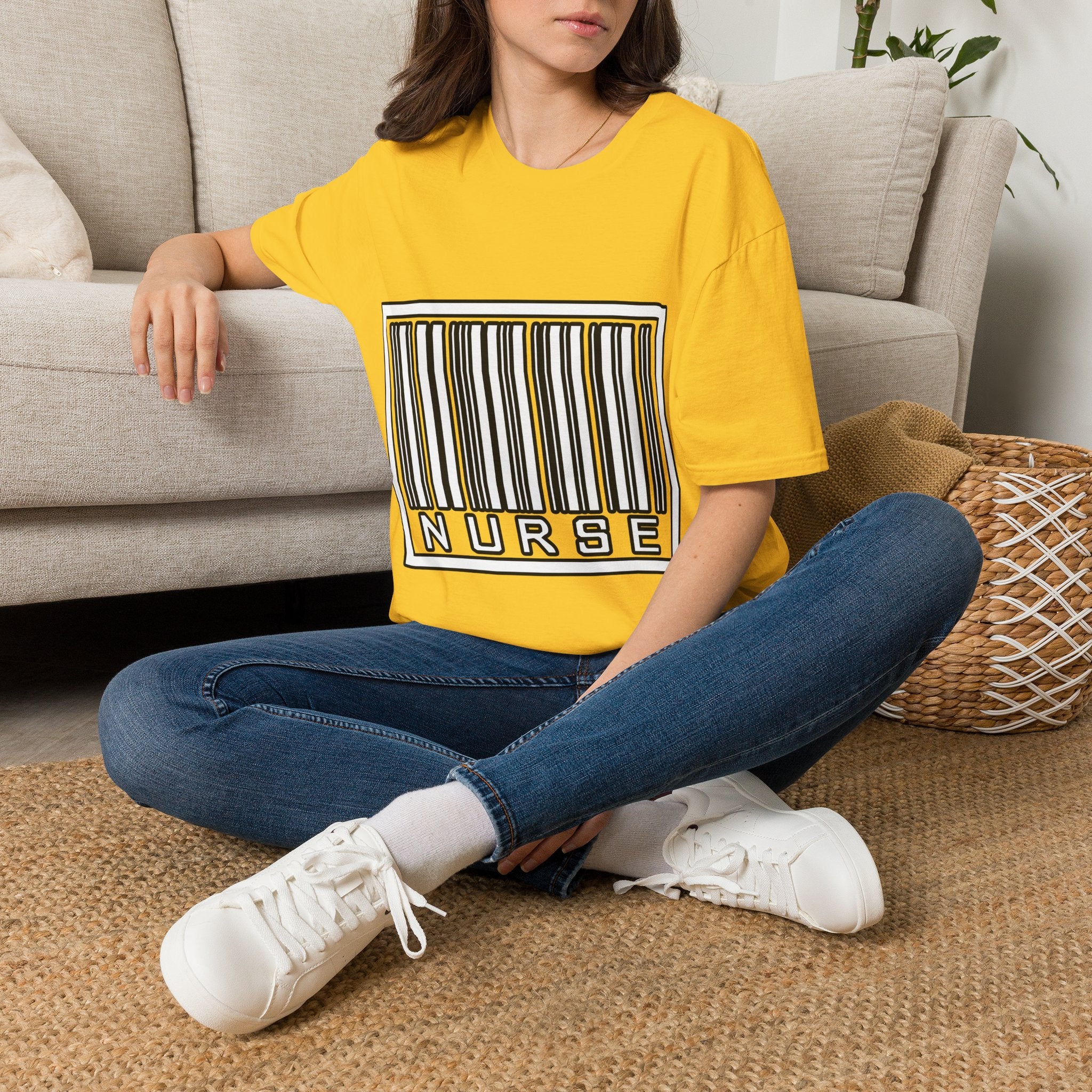 Barcode Nurse - Unisex Softstyle T-Shirt