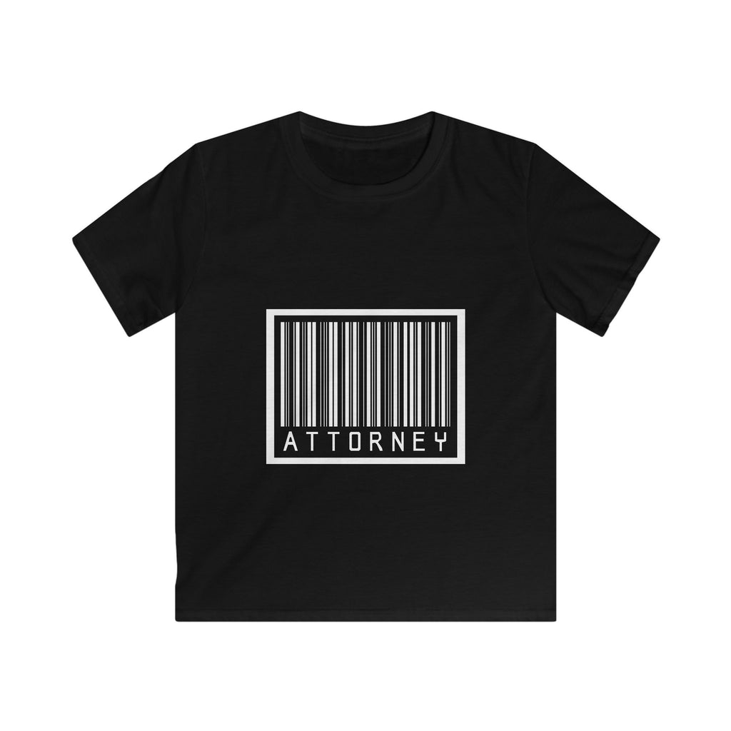 Barcode Attorney - Kids Softstyle Tee