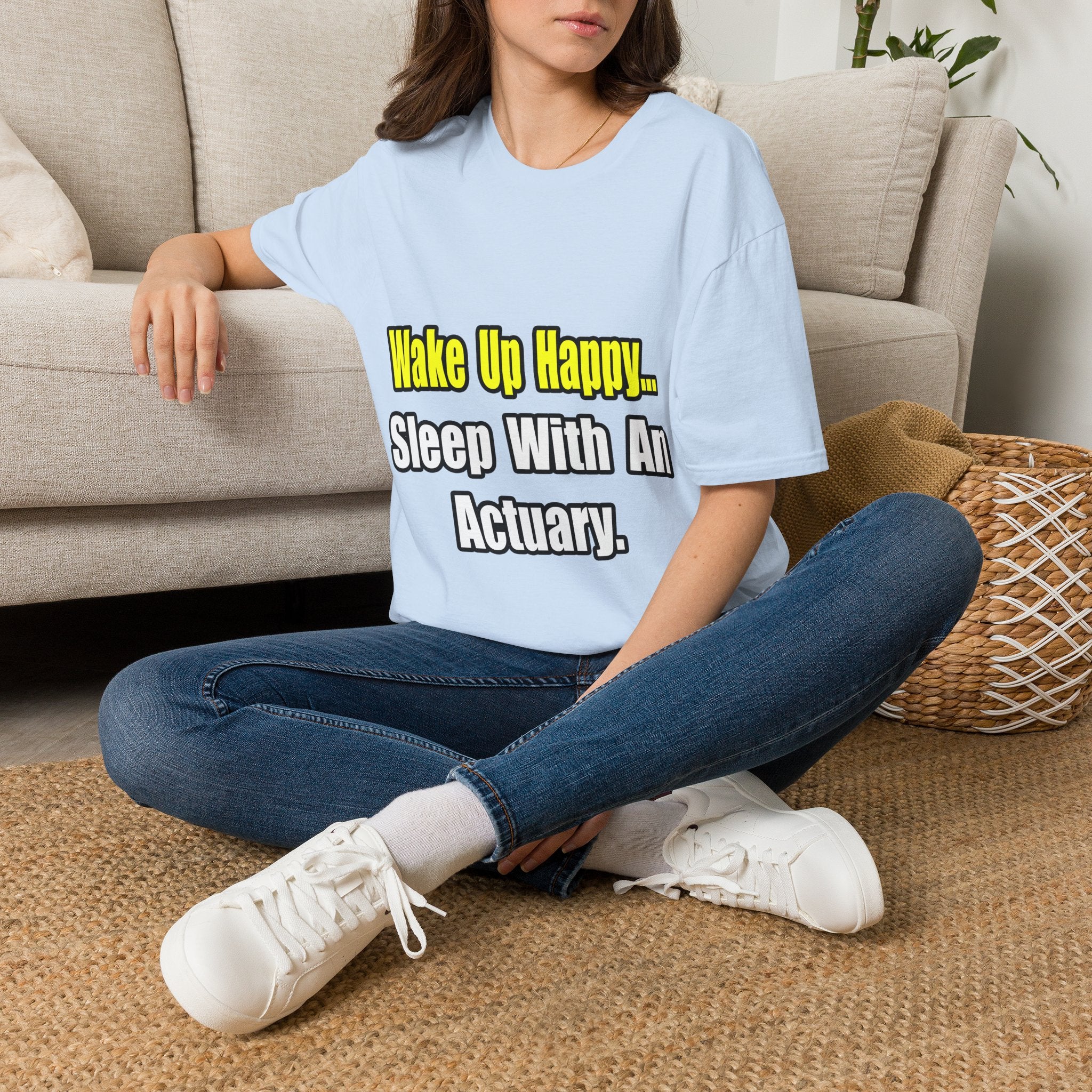 Sleep With an Actuary - Unisex Softstyle T-Shirt