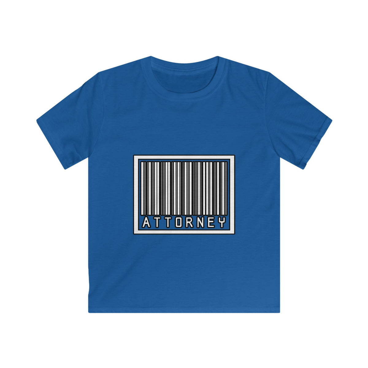 Barcode Attorney - Kids Softstyle Tee