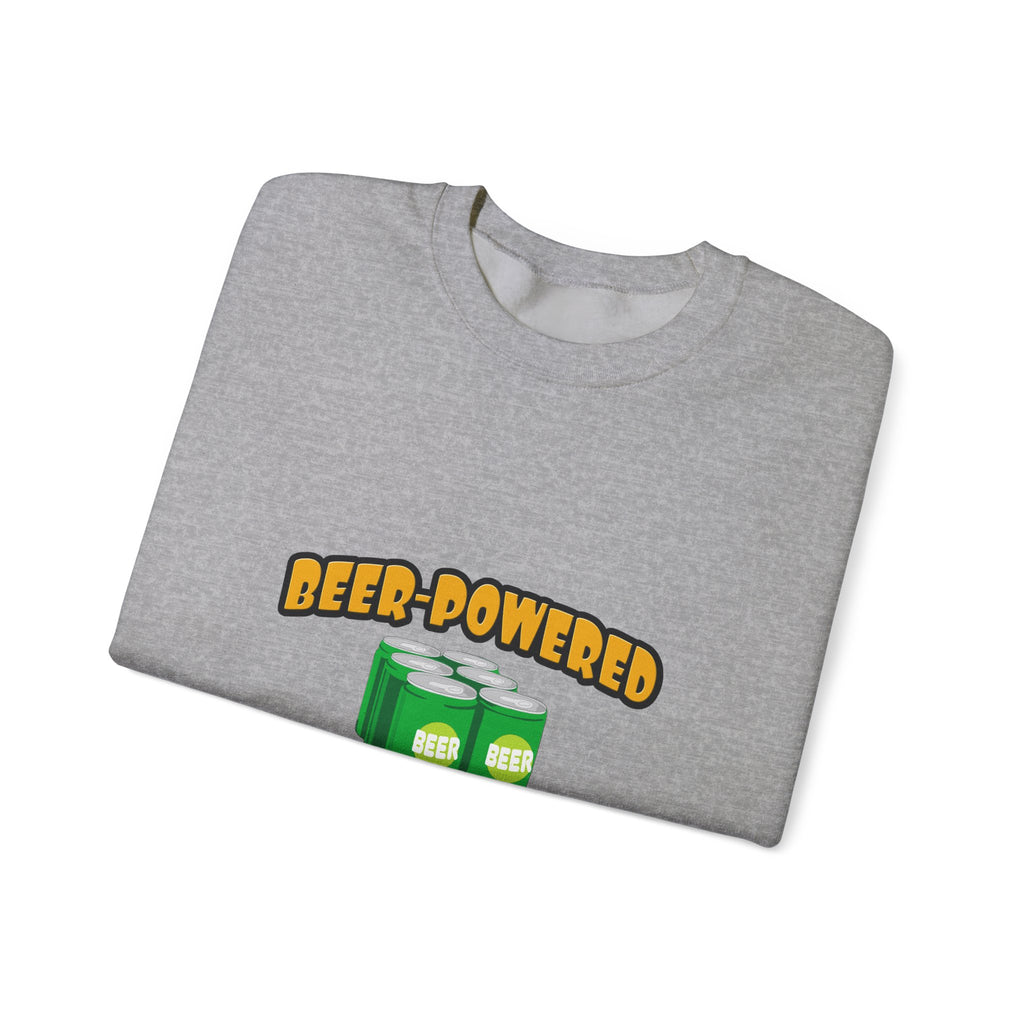 Beer Powered Nurse - Unisex Heavy Blend™ Crewneck Sweatshirt