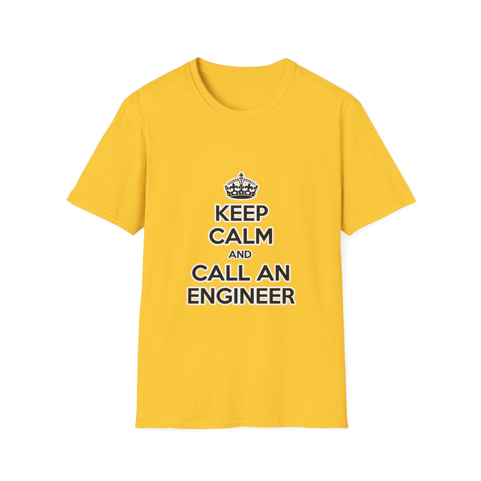Keep Calm and Call an Engineer - Unisex Softstyle T-Shirt