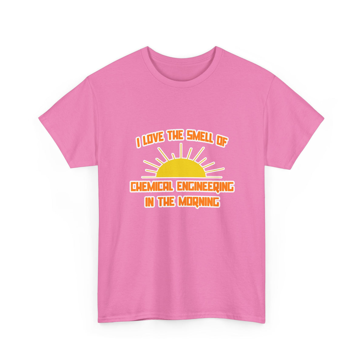 Smell of Chemical Engineering in the Morning - Unisex Heavy Cotton Tee