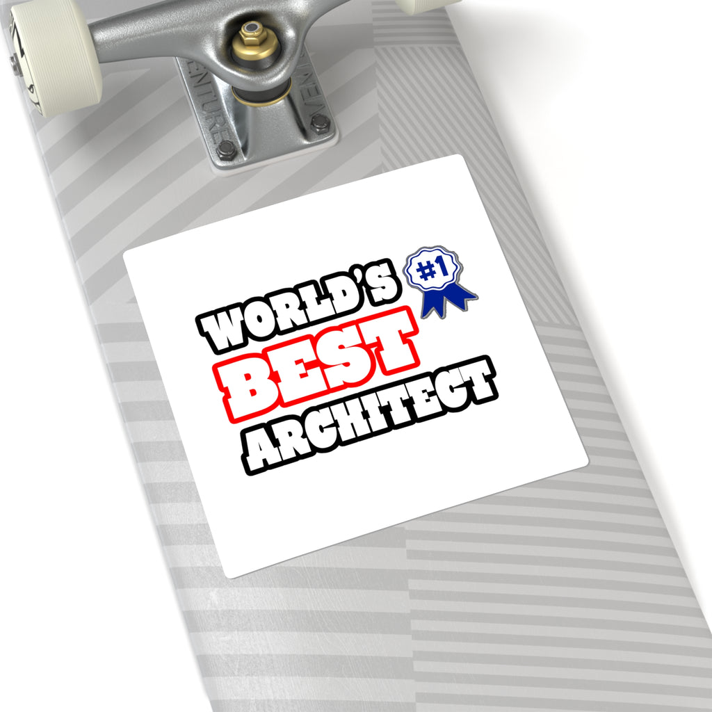 World's Best Architect - Square Stickers