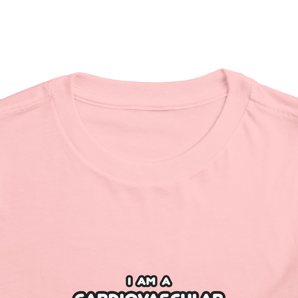 Funny Cardiovascular Technologist T Shirts - Toddler Short Sleeve Tee