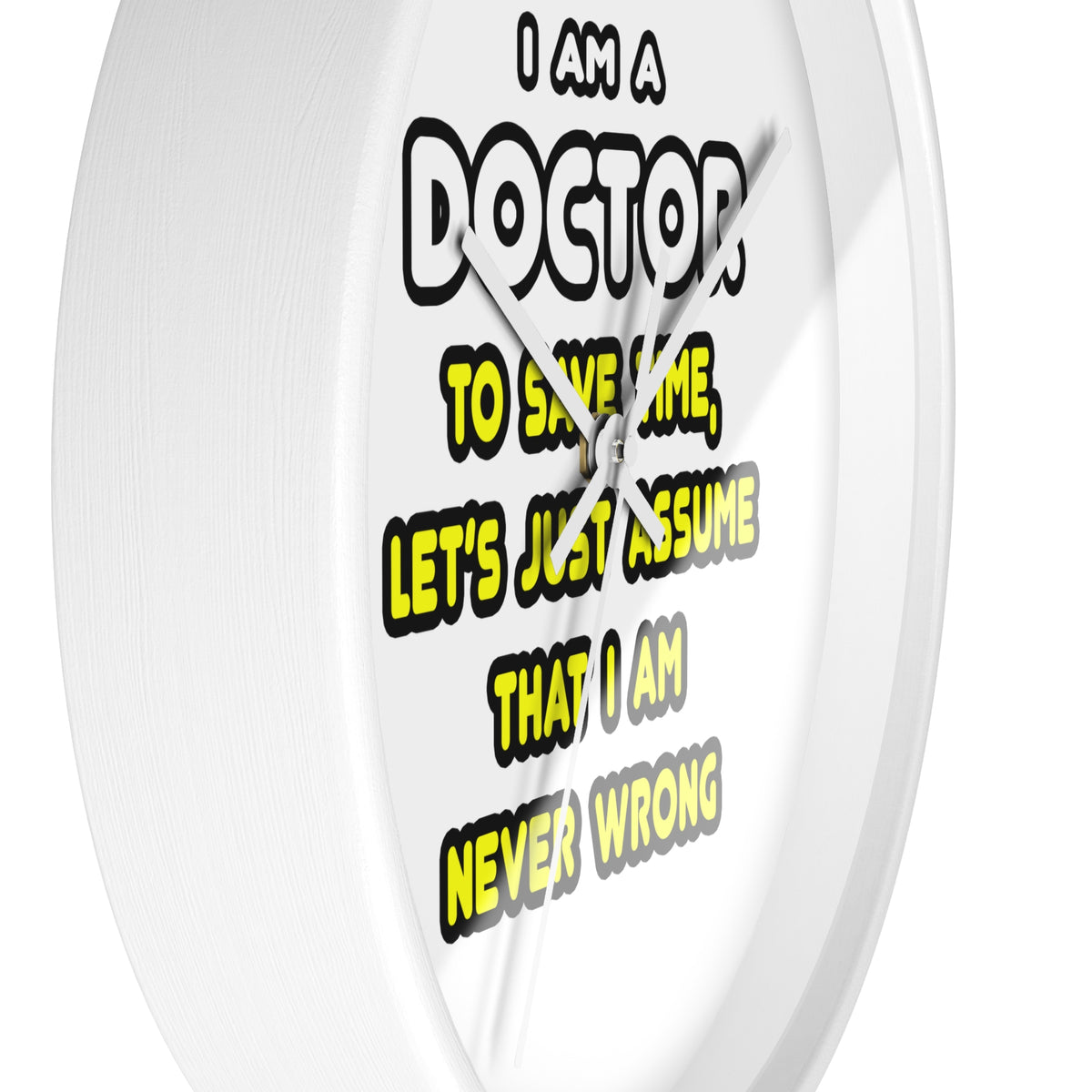 Funny Doctor T Shirts and Gifts - Wall Clock