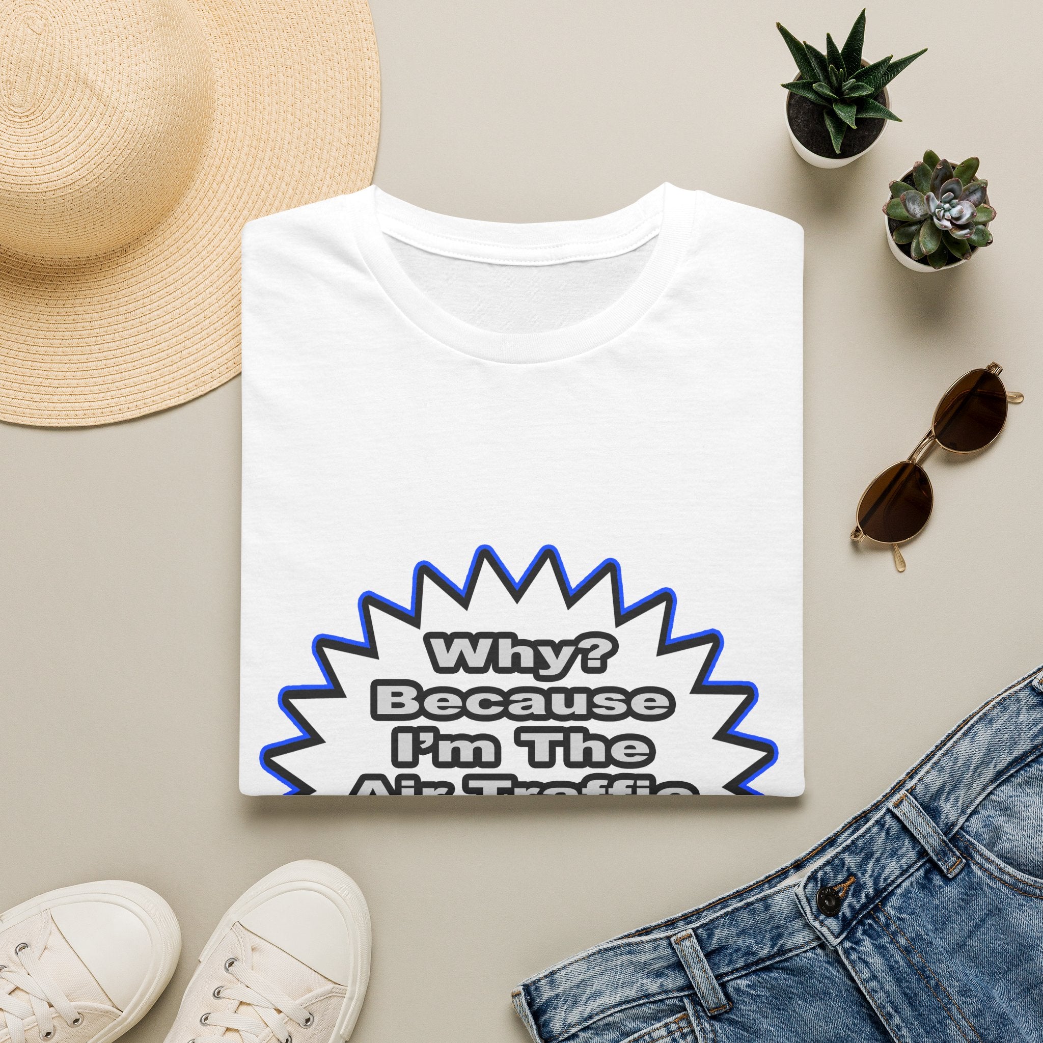Air Traffic Controller...Because I Said So - Unisex Softstyle T-Shirt