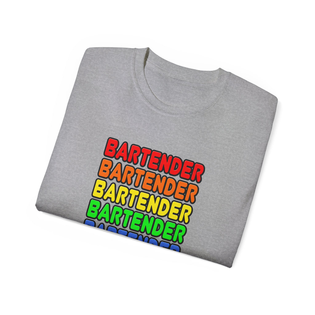 Rainbow Bartender - Unisex Ultra Cotton Tee