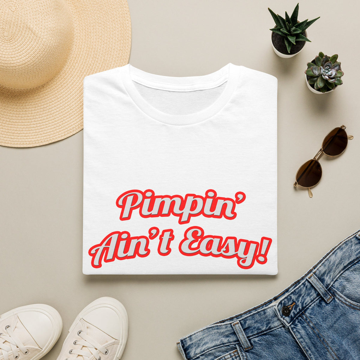 Pimpin' Ain't Easy .. Anthropologist - Unisex Softstyle T-Shirt
