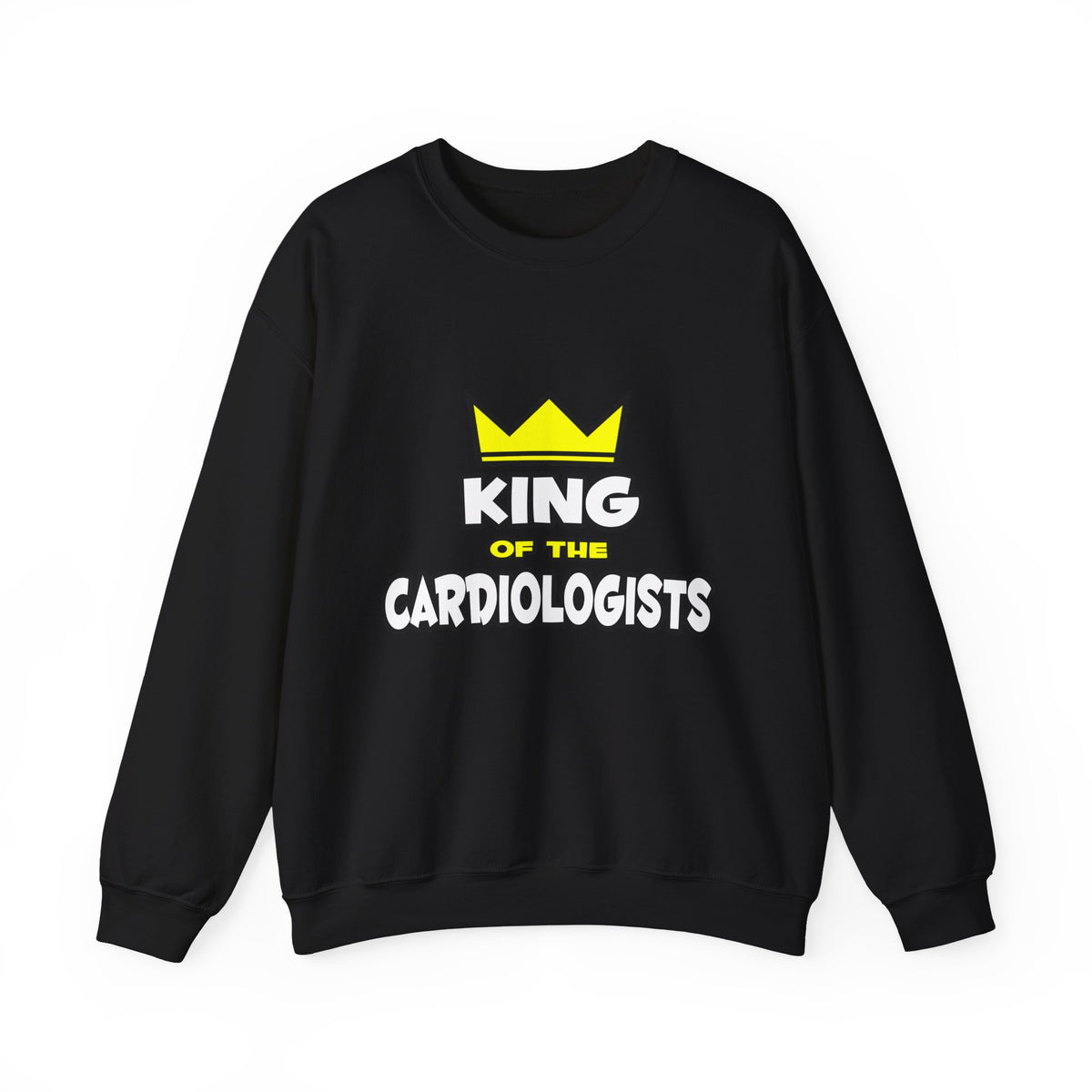 King of the Cardiologists - Unisex Heavy Blend™ Crewneck Sweatshirt
