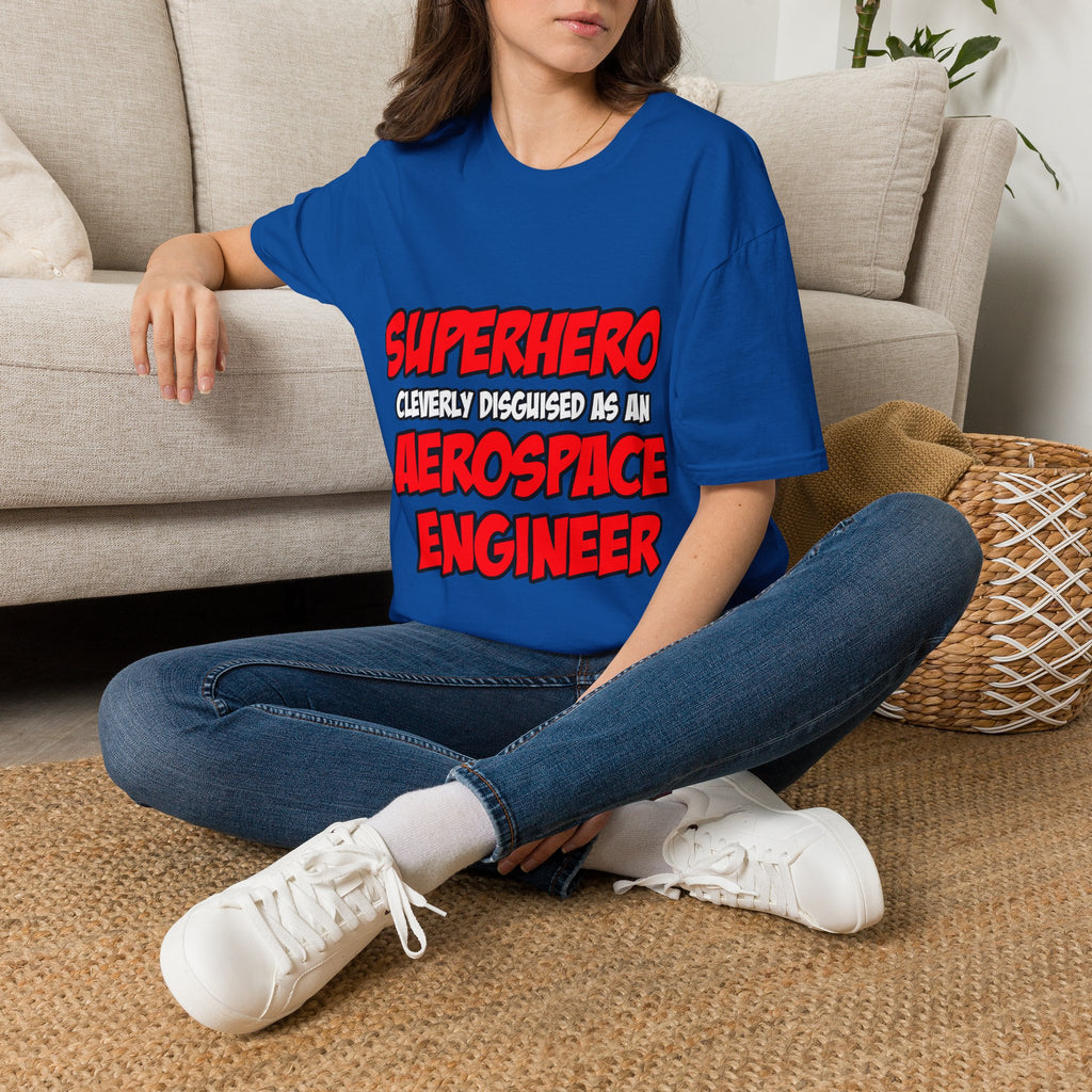 Superhero...Aerospace Engineer - Unisex Softstyle T-Shirt