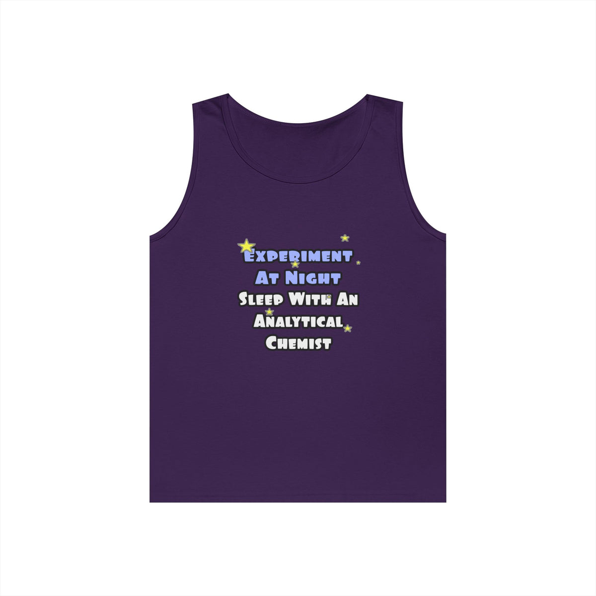 Experiment...Sleep With an Analytical Chemist - Unisex Heavy Cotton Tank Top