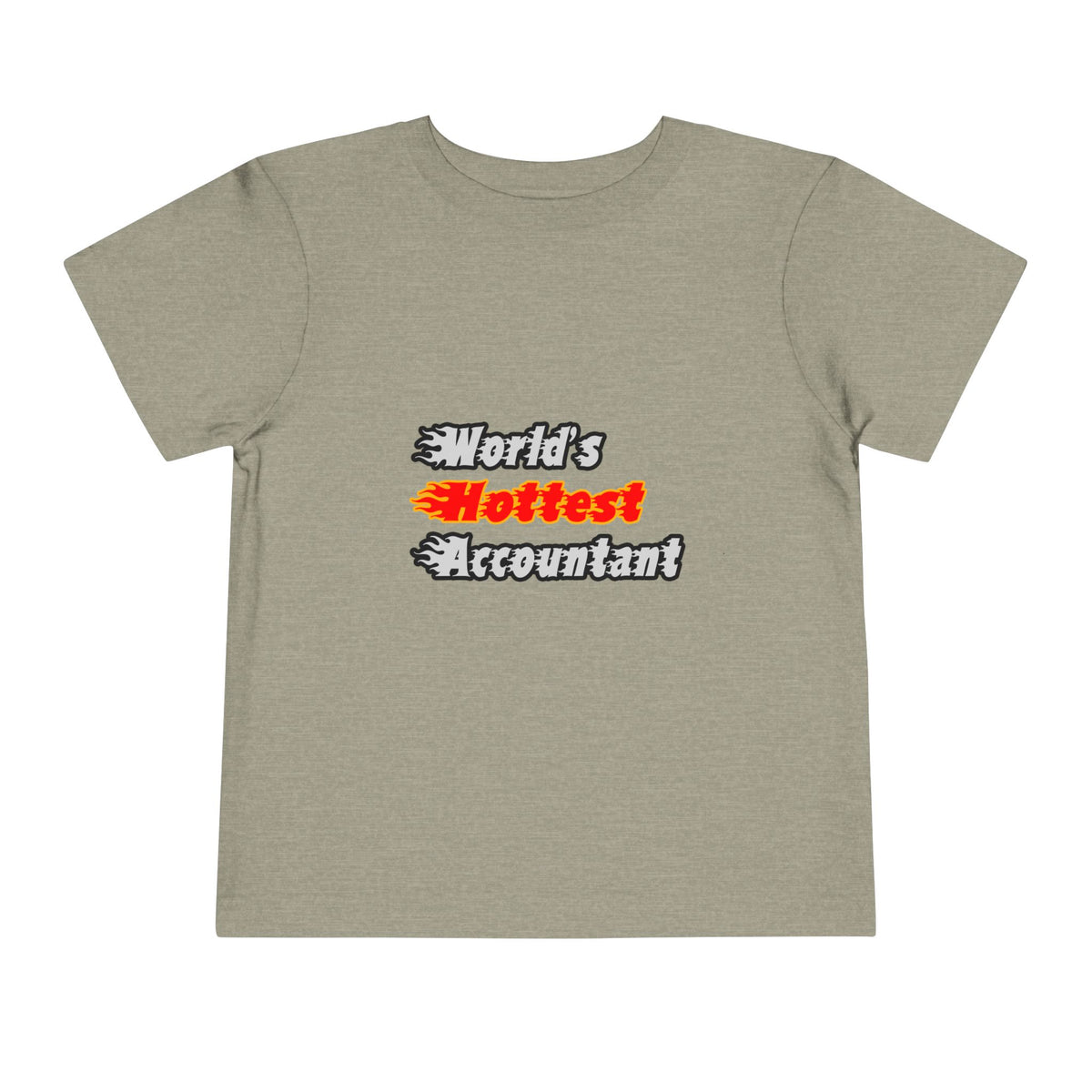 World's Hottest Accountant - Toddler Short Sleeve Tee