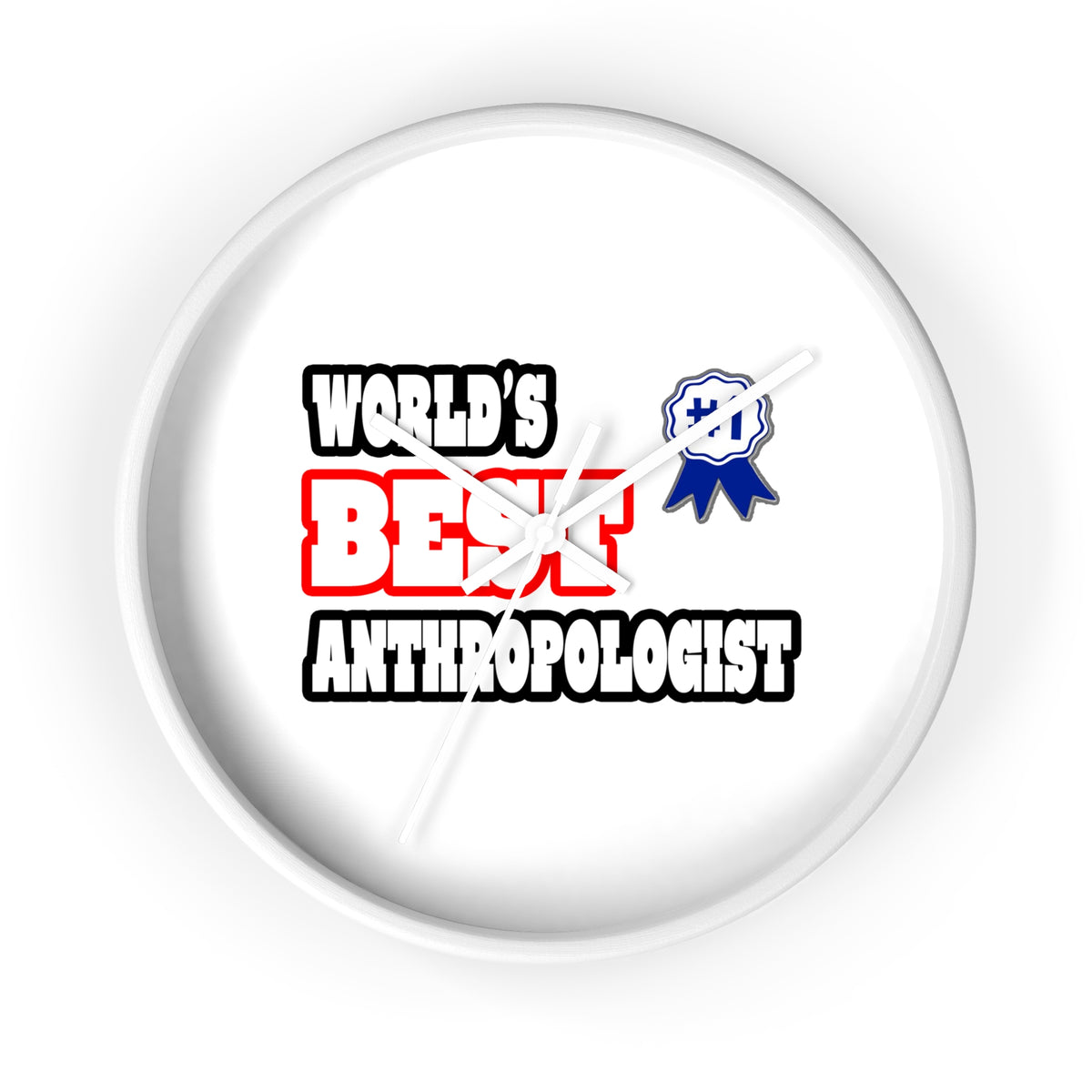 World's Best Anthropologist - Wall Clock