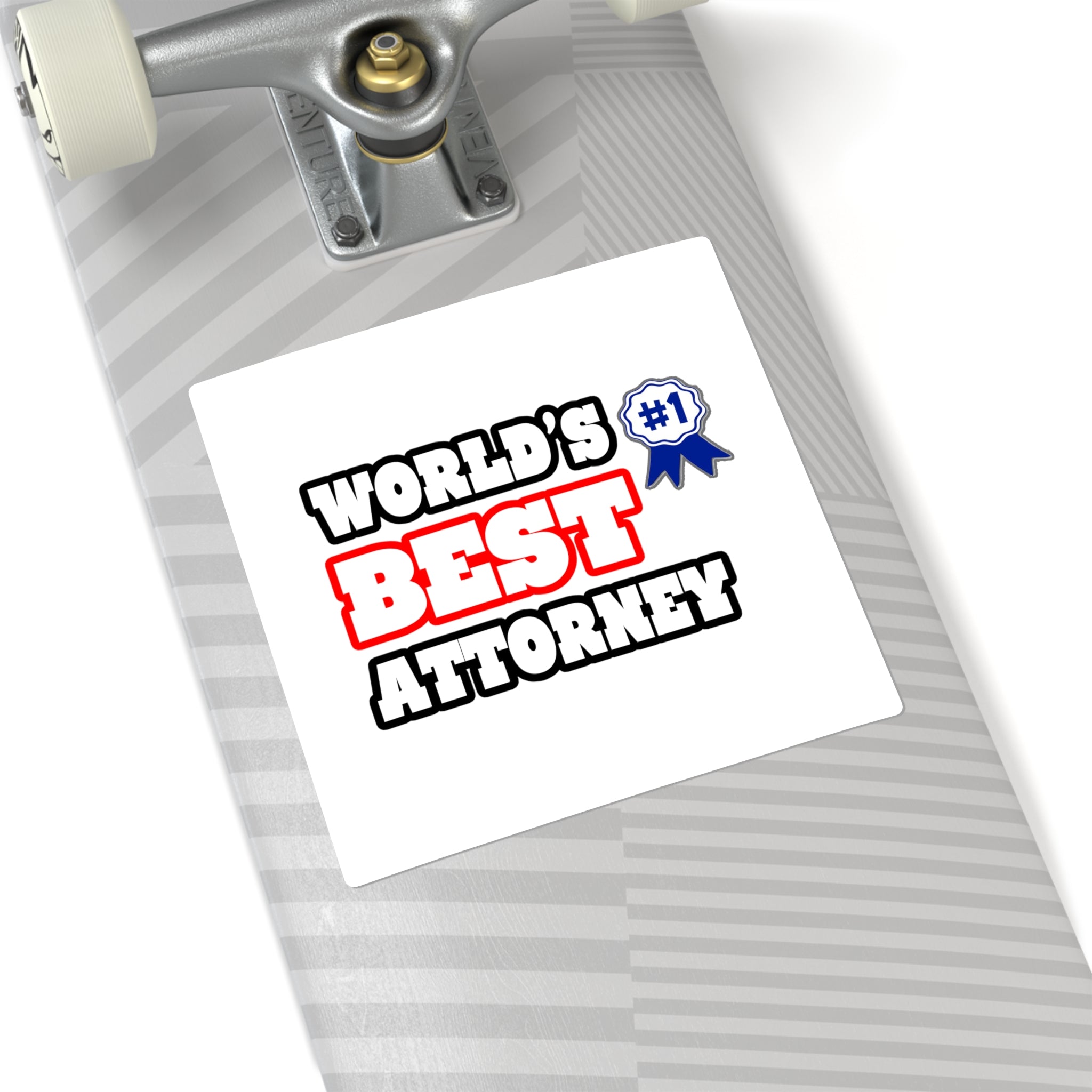 World's Best Attorney - Square Stickers