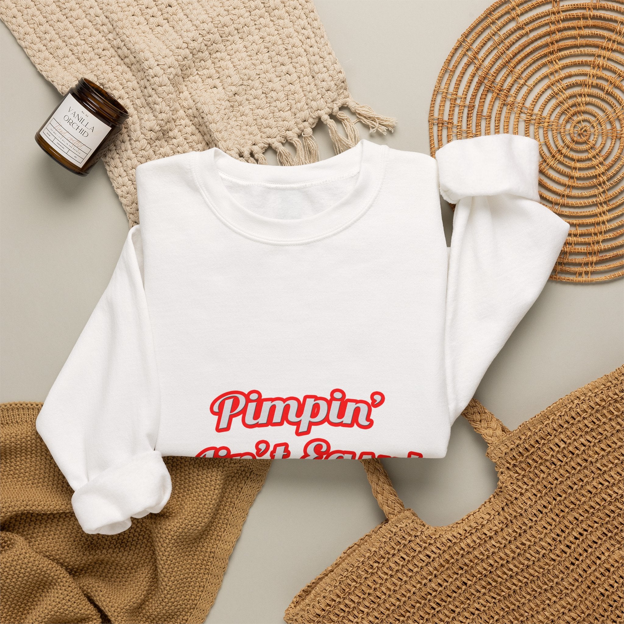 Pimpin' Ain't Easy .. Engineer - Unisex Heavy Blend™ Crewneck Sweatshirt