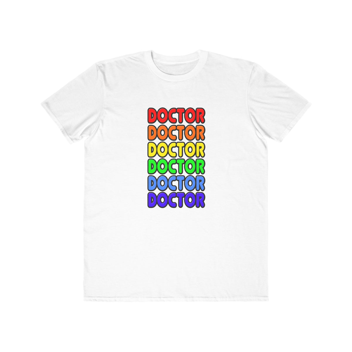 Rainbow Doctor - Men's Lightweight Fashion Tee