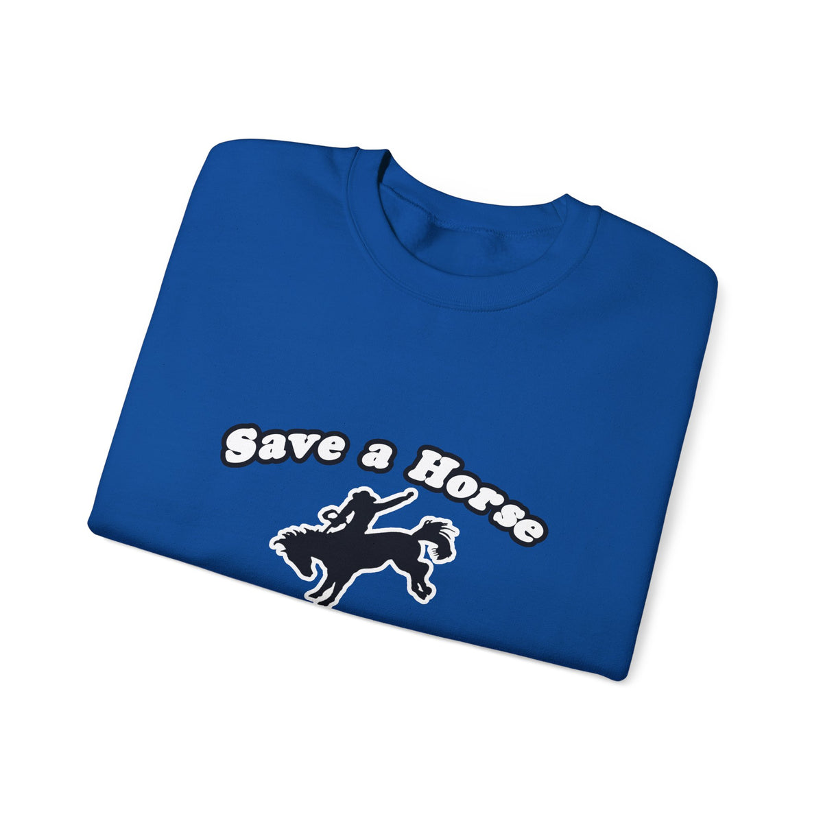 Save Horse, Ride Cardiologist - Unisex Heavy Blend™ Crewneck Sweatshirt