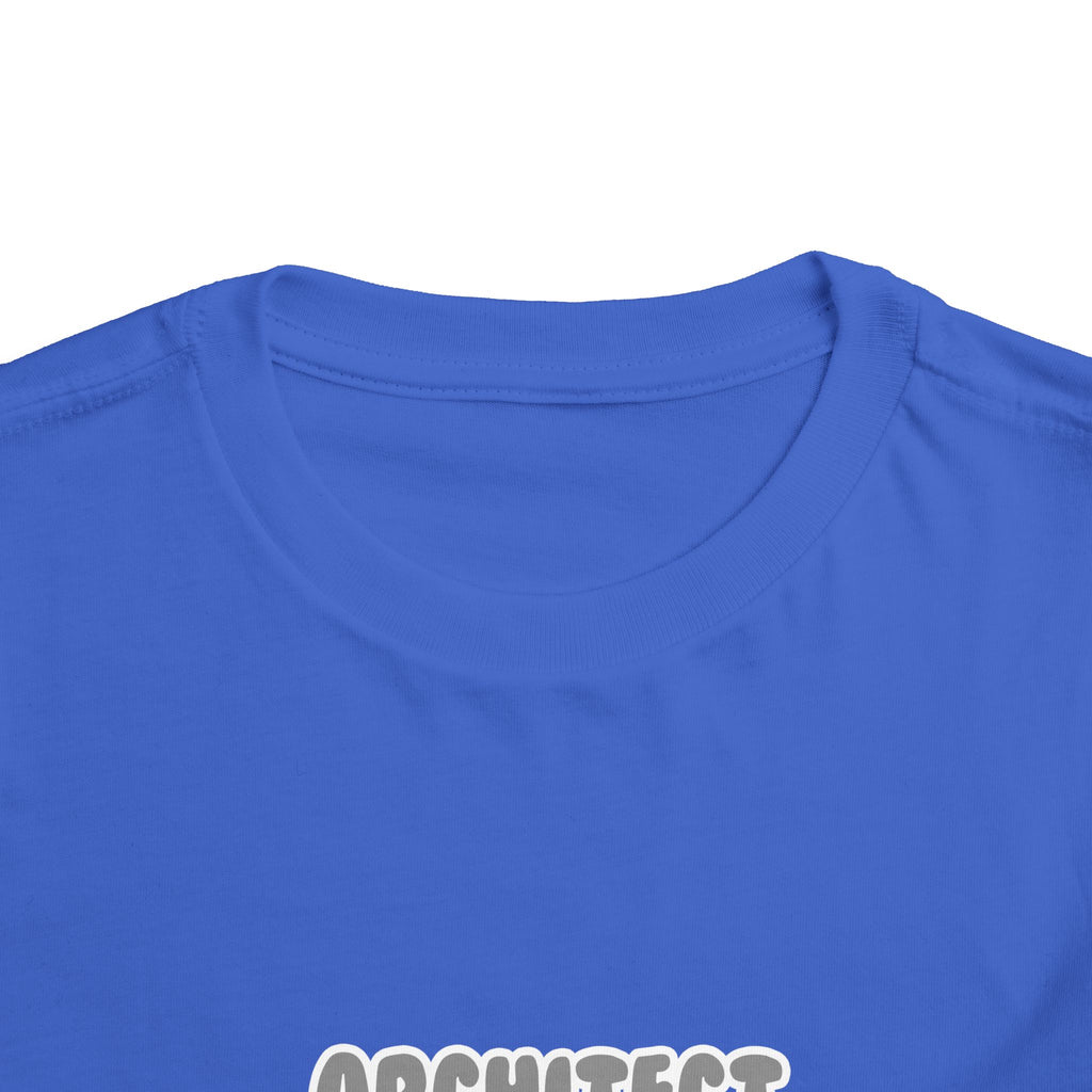 Architect ... Will Work For Ice Cream - Toddler Short Sleeve Tee