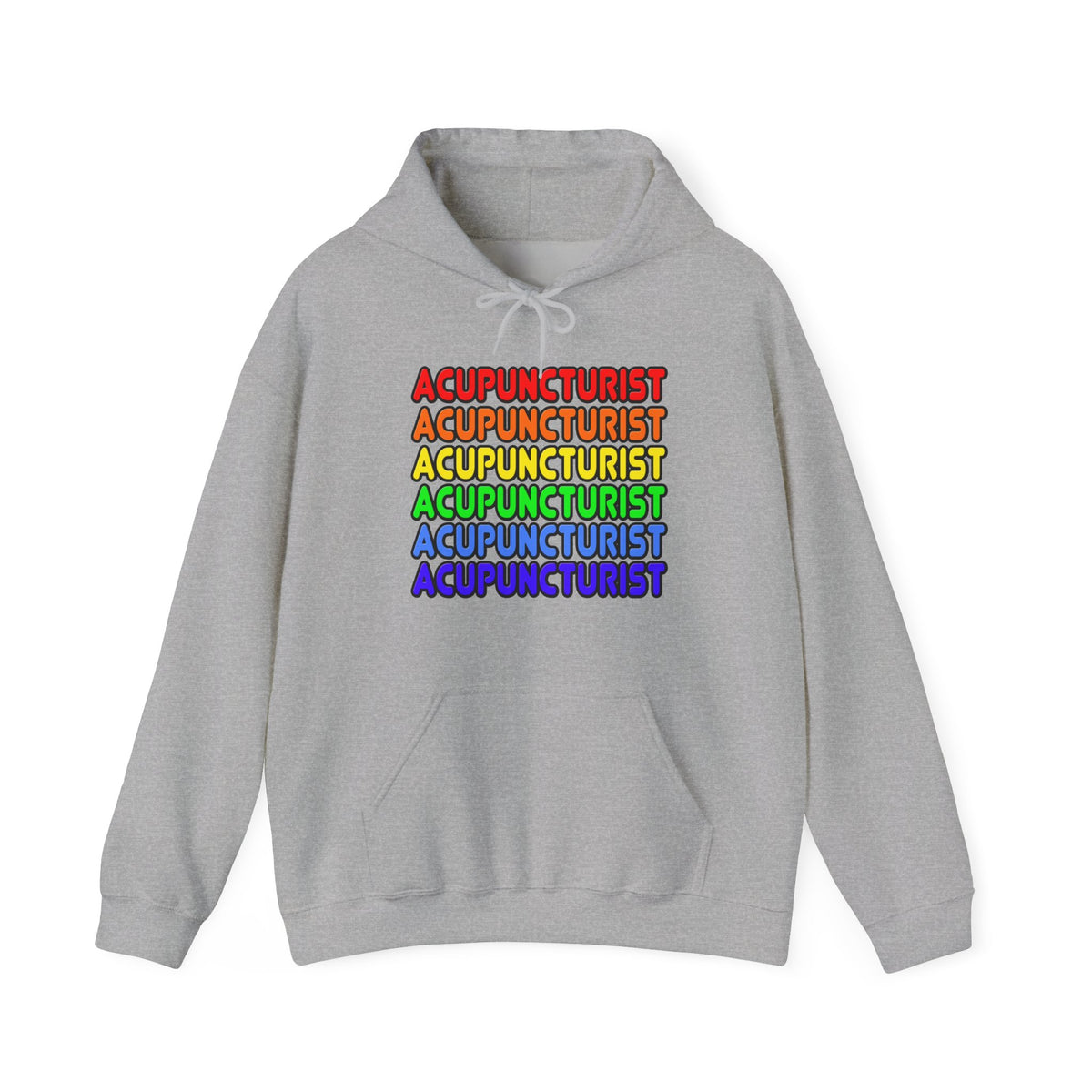 Rainbow Acupuncturist - Unisex Heavy Blend™ Hooded Sweatshirt