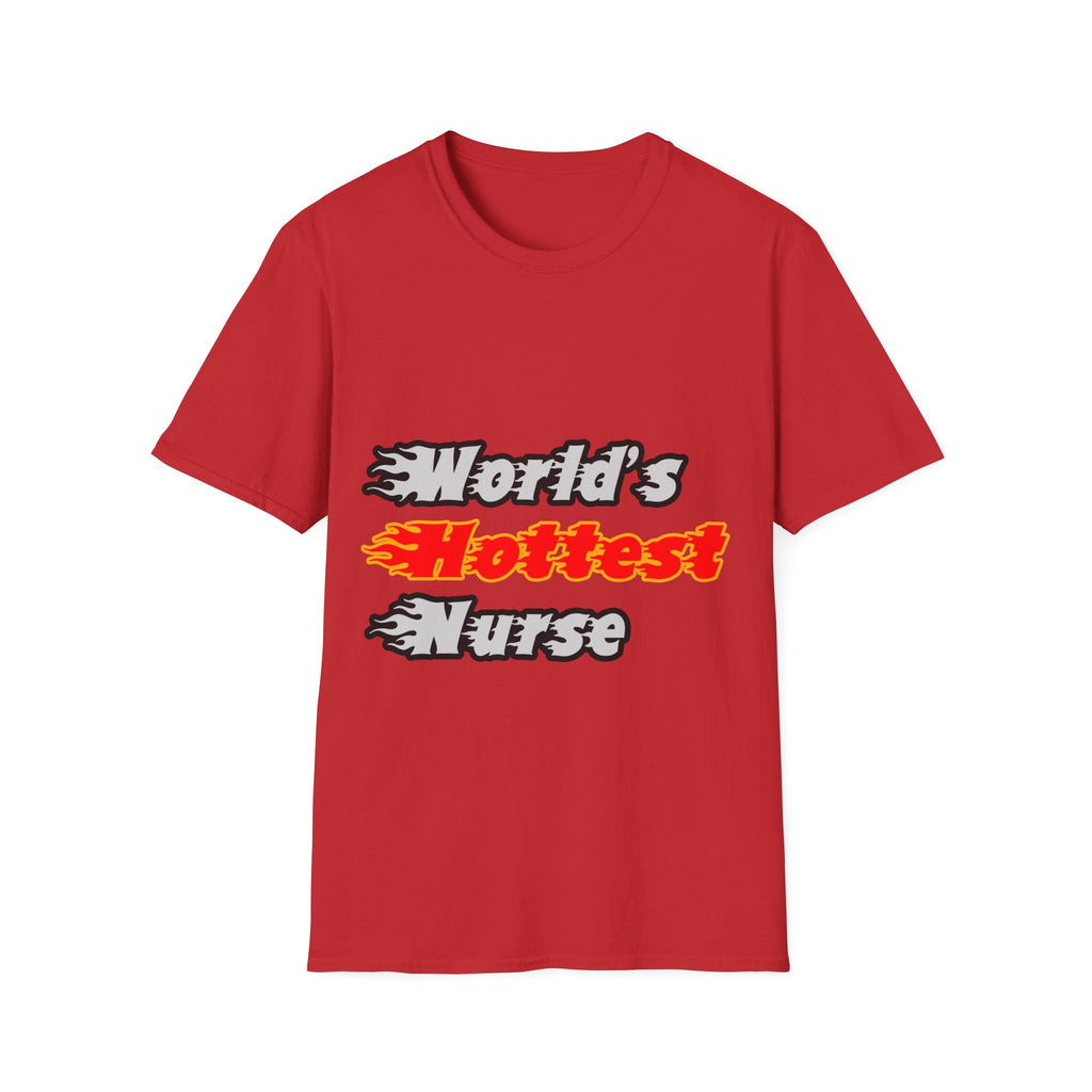 World's Hottest Nurse - Unisex Softstyle T-Shirt