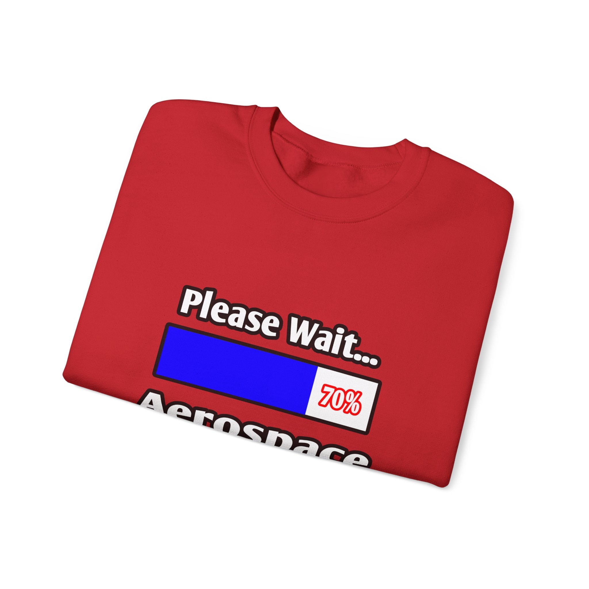Please Wait...Aerospace Engineer Loading - Unisex Heavy Blend™ Crewneck Sweatshirt