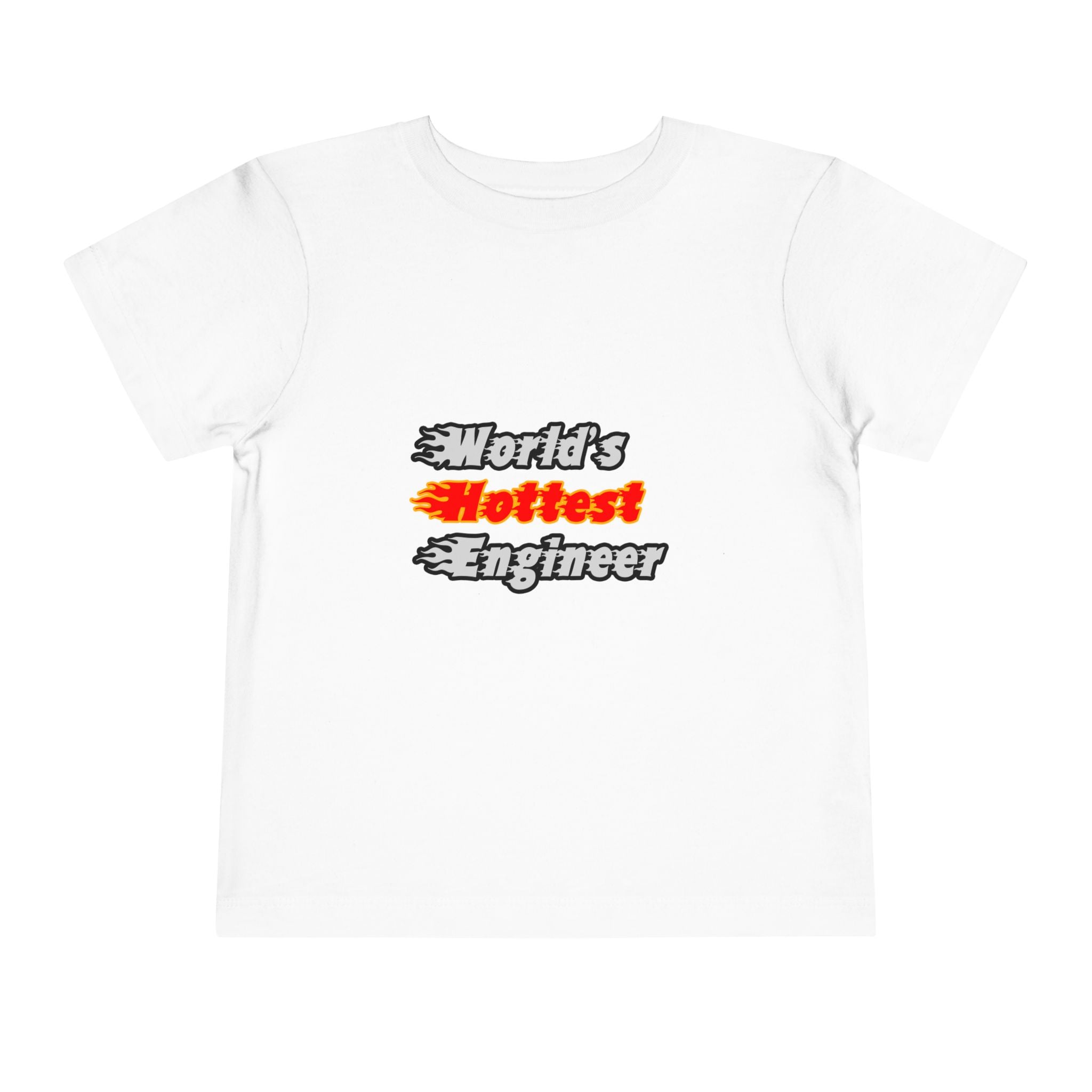 World's Hottest Engineer - Toddler Short Sleeve Tee