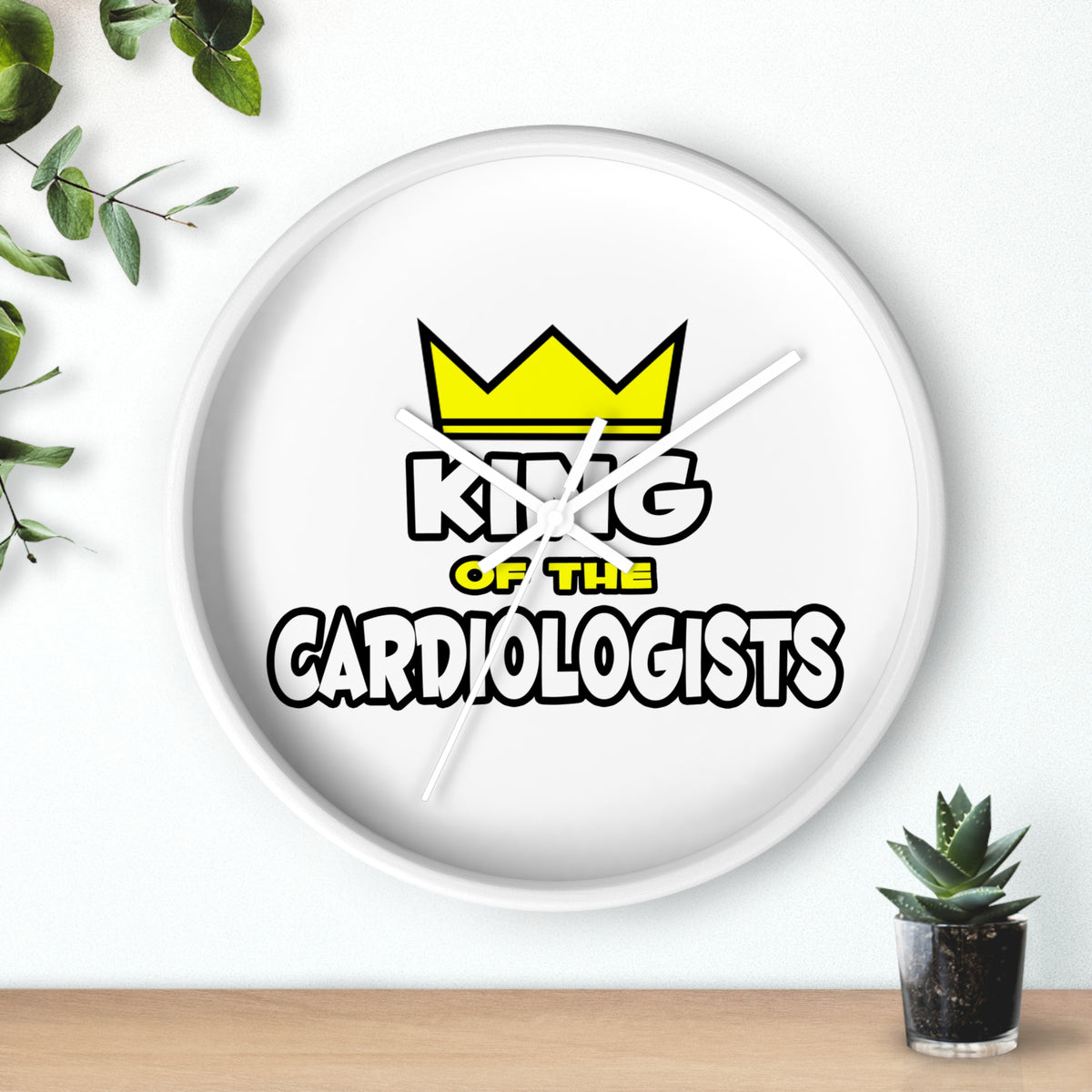King of the Cardiologists - Wall Clock