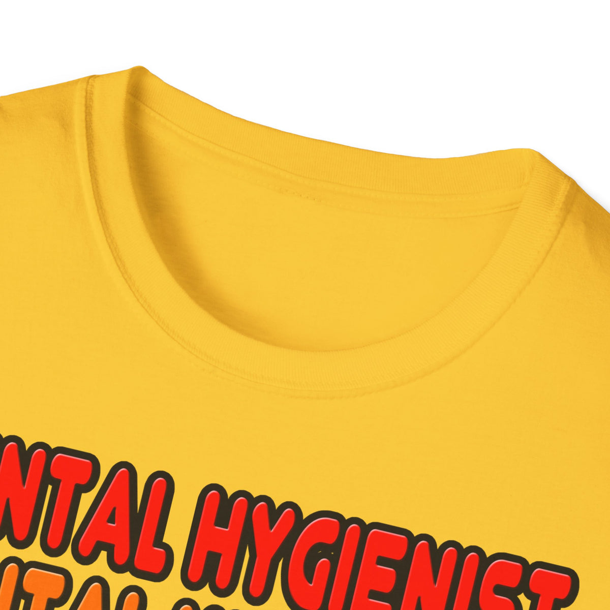 Rainbow Dental Hygienist - Unisex Softstyle T-Shirt