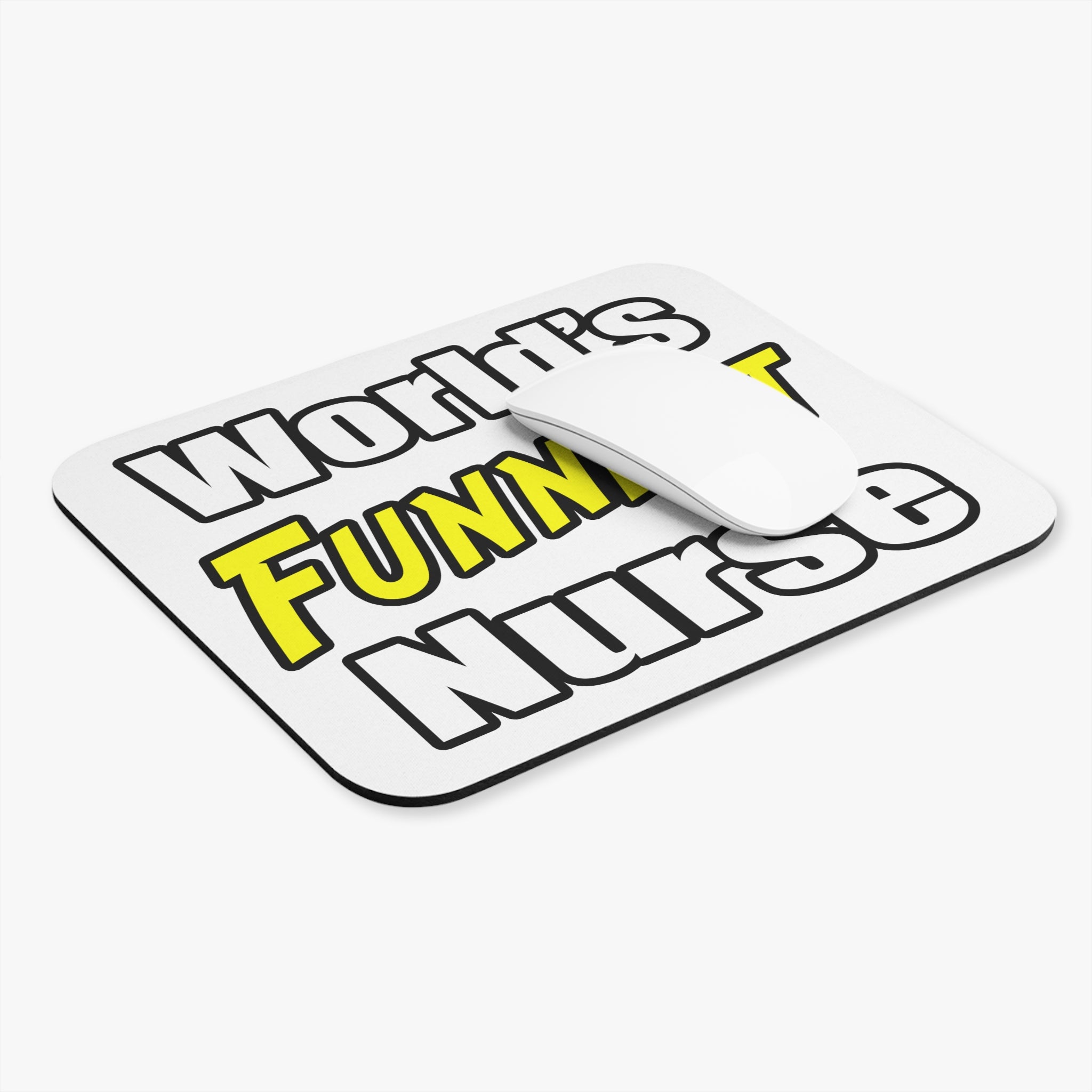 World's Funniest Nurse - Mouse Pad (Rectangle)