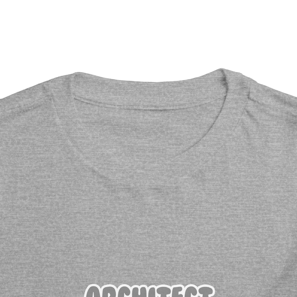 Architect ... Will Work For Ice Cream - Toddler Short Sleeve Tee
