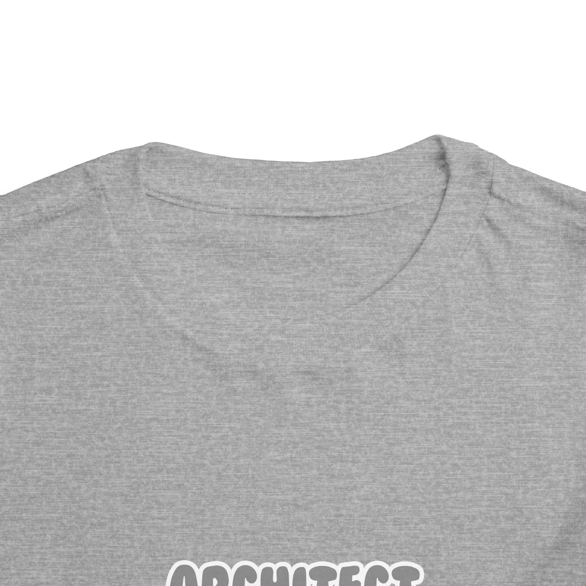 Architect ... Will Work For Ice Cream - Toddler Short Sleeve Tee