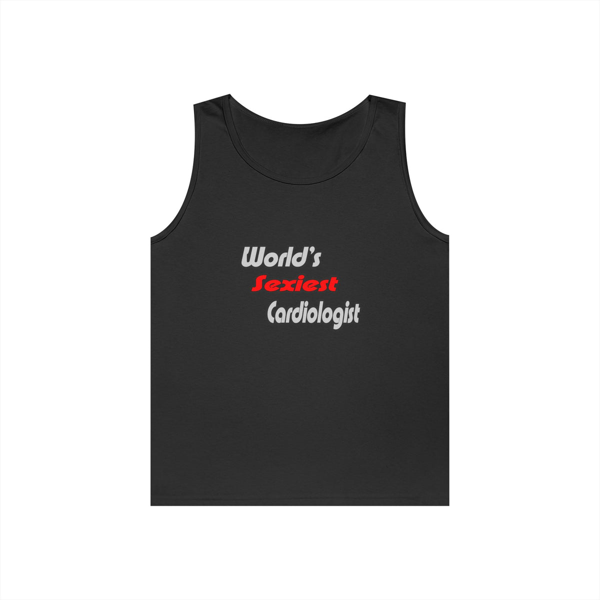 World's Sexiest Cardiologist - Unisex Heavy Cotton Tank Top
