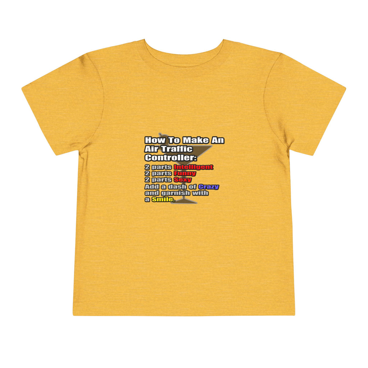How To Make an Air Traffic Controller - Toddler Short Sleeve Tee