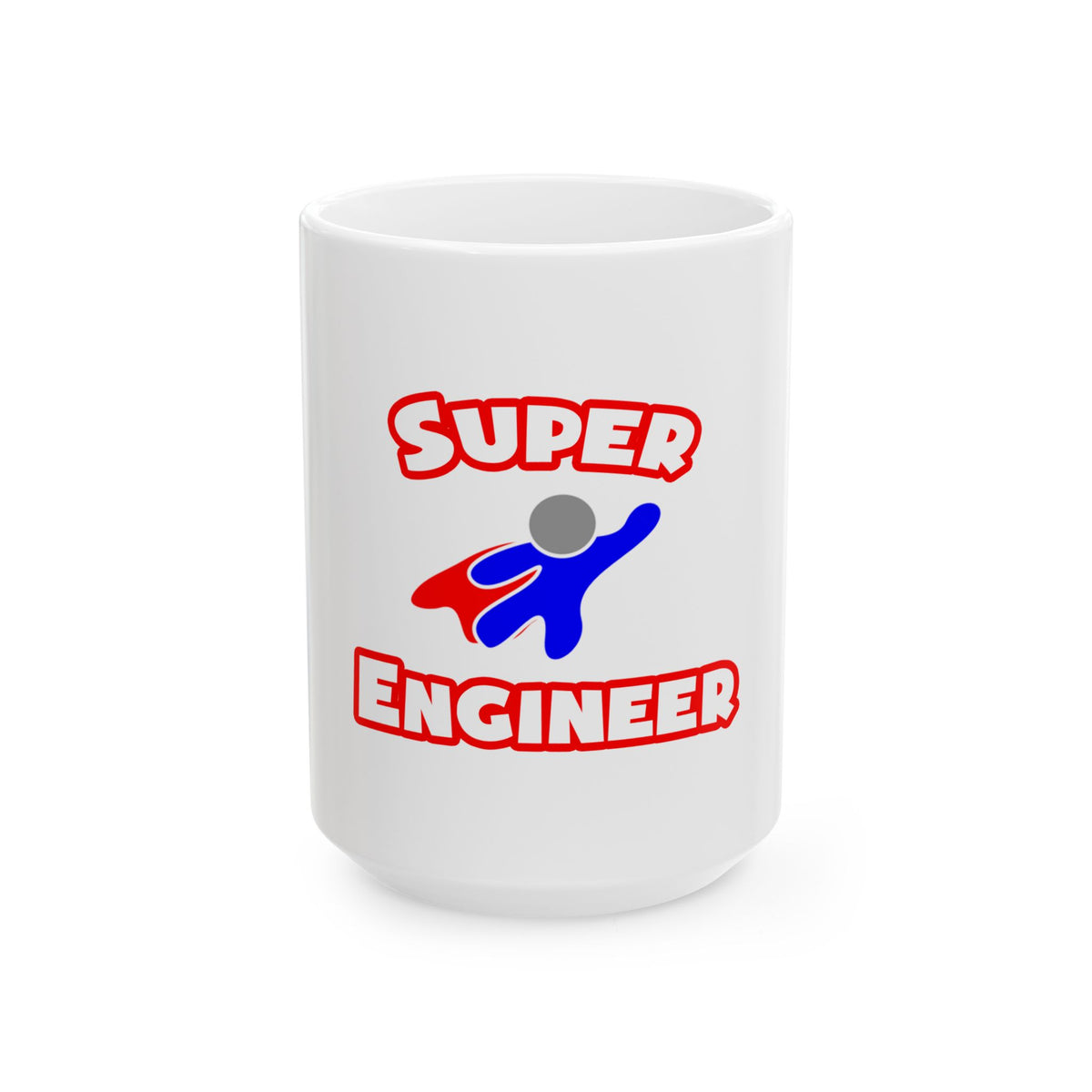 Super Engineer - Ceramic Mug, (11oz, 15oz)
