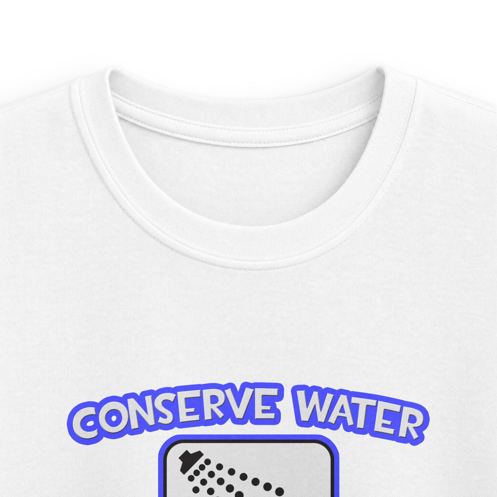 Conserve Water .. Shower With Dental Hygienist - Kids Softstyle Tee