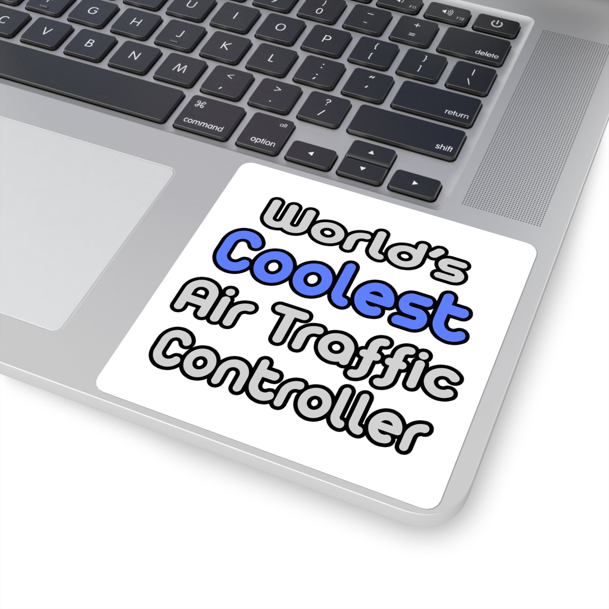 World's Coolest Air Traffic Controller - Square Stickers