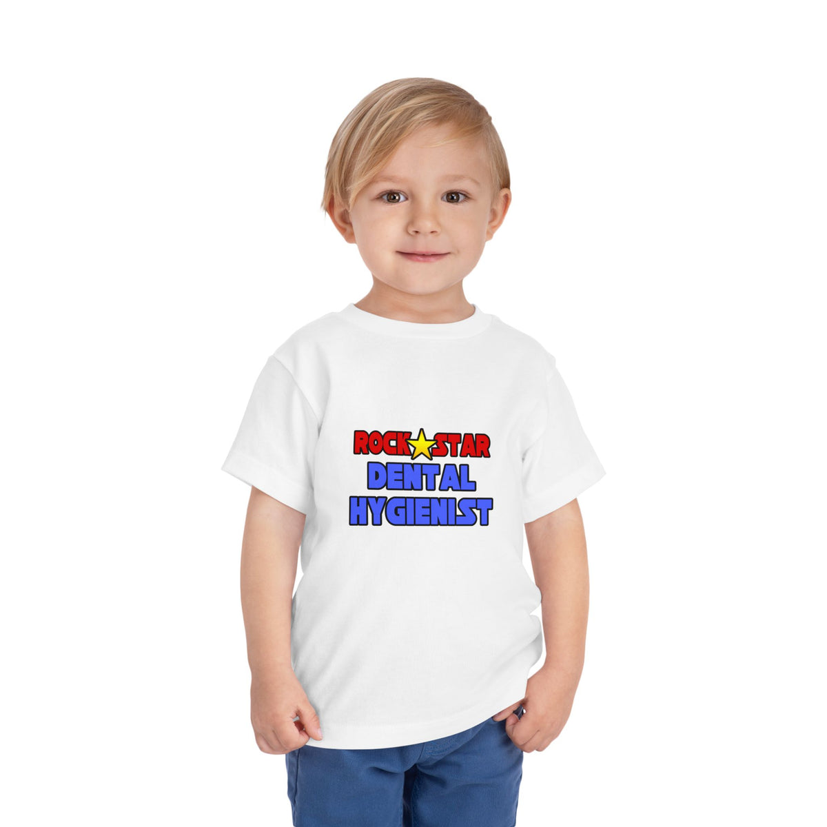 Rock Star Dental Hygienist - Toddler Short Sleeve Tee