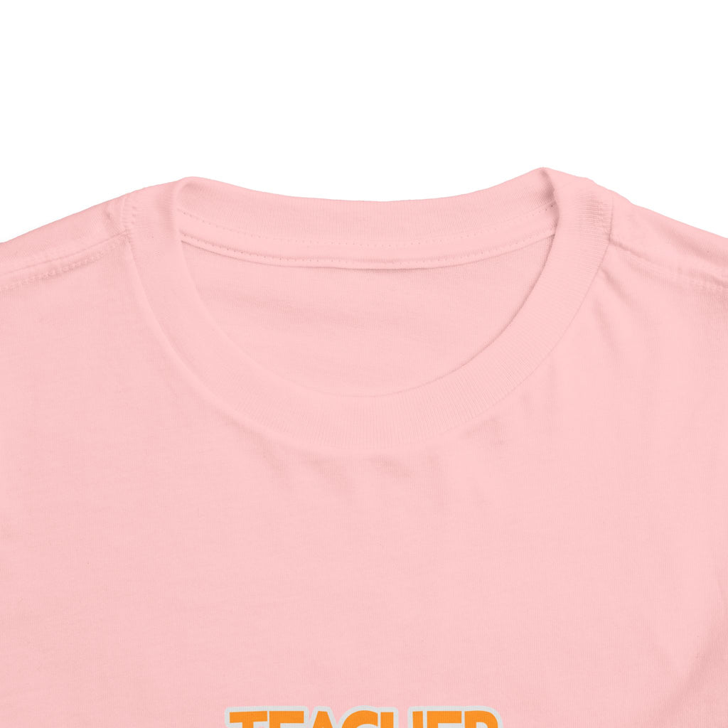 Teacher ... Will Work For Cupcakes - Toddler Short Sleeve Tee