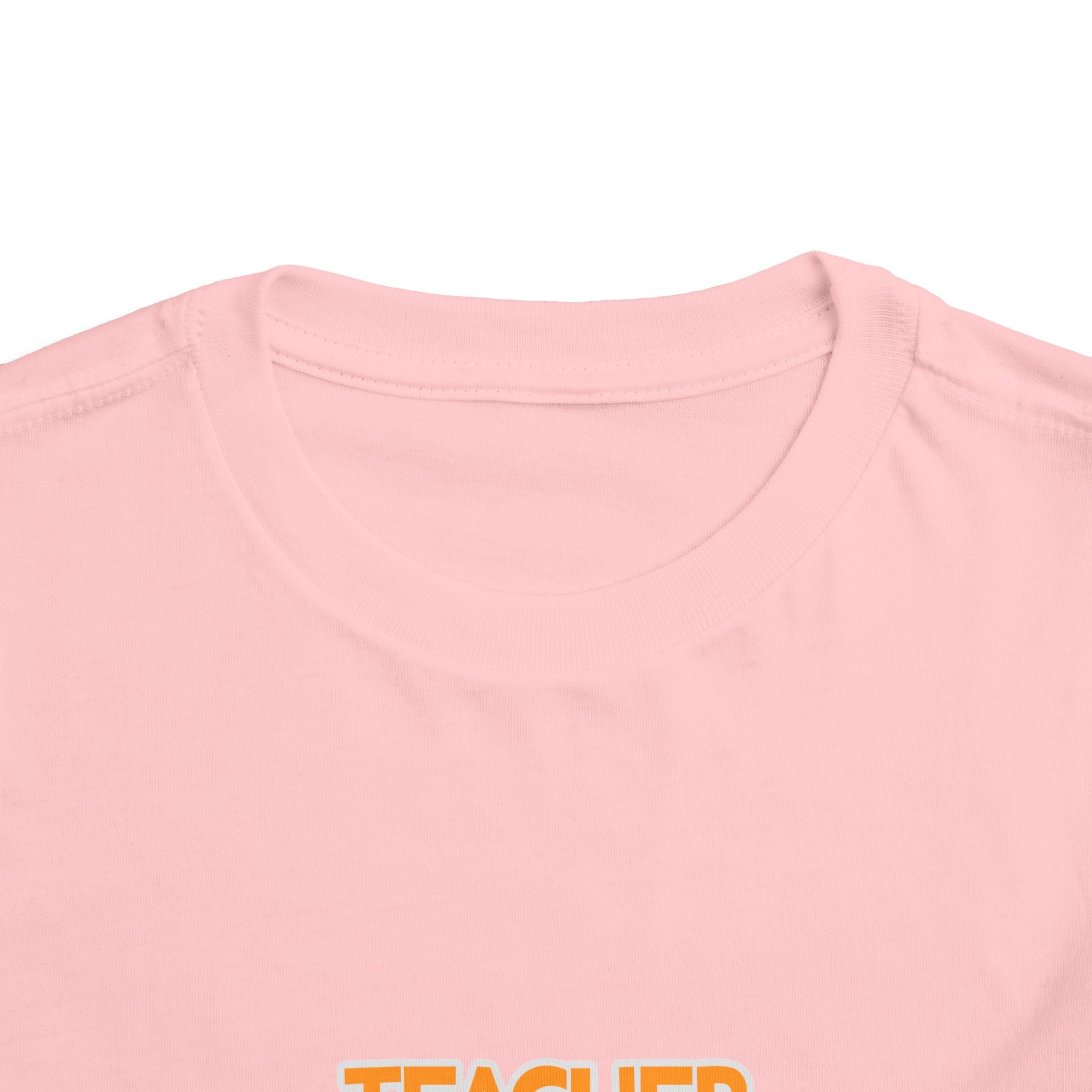 Teacher ... Will Work For Cupcakes - Toddler Short Sleeve Tee