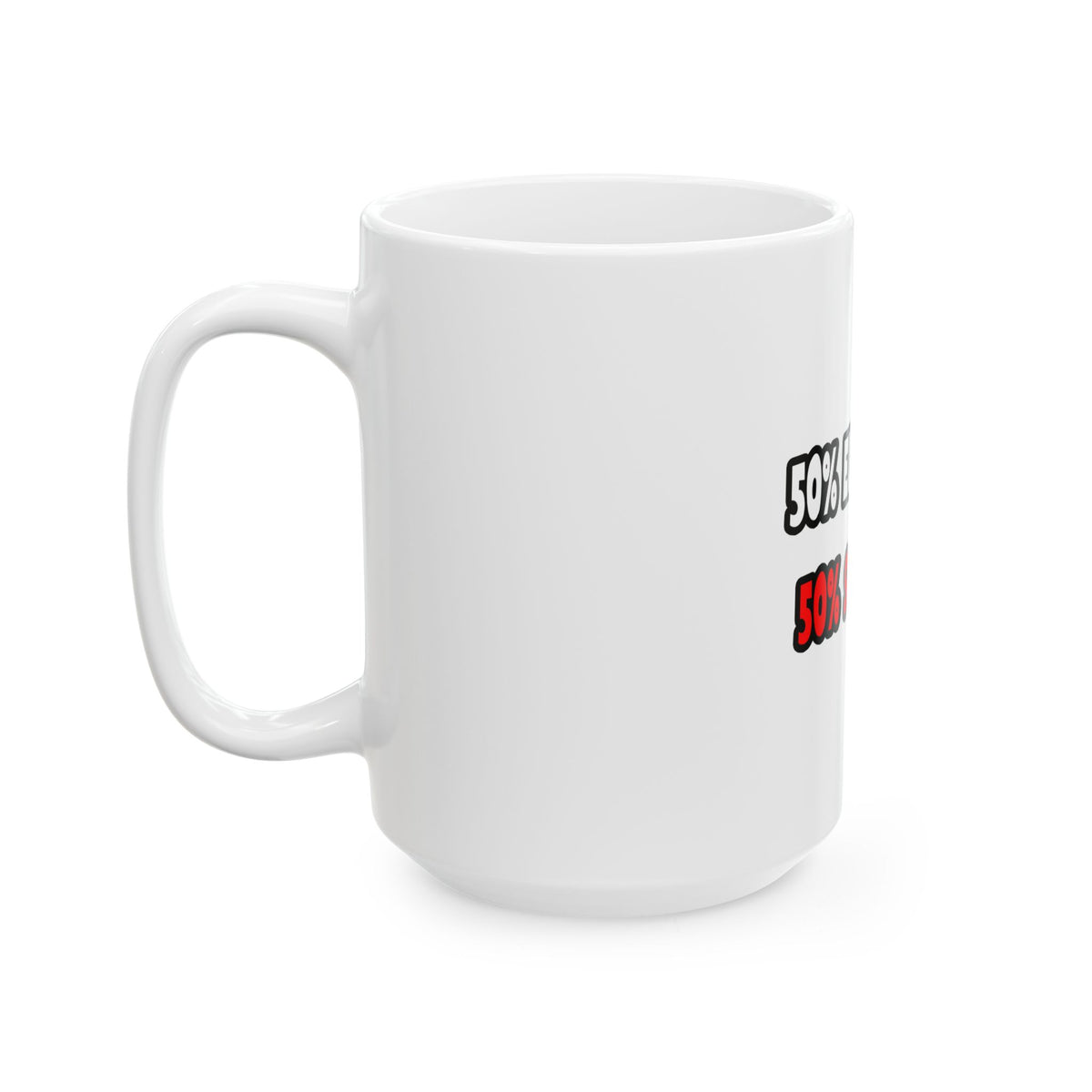 Half Electrician ... Half Superhero - Ceramic Mug, (11oz, 15oz)