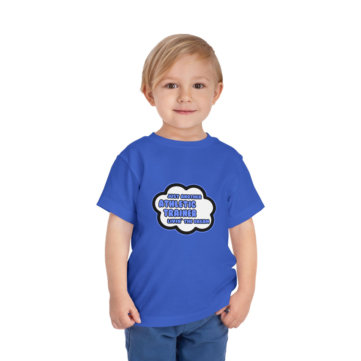 Athletic Trainer .. Livin' The Dream - Toddler Short Sleeve Tee