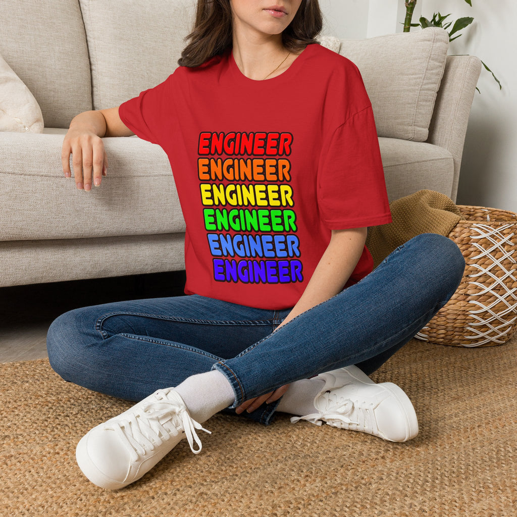 Rainbow Engineer - Unisex Softstyle T-Shirt