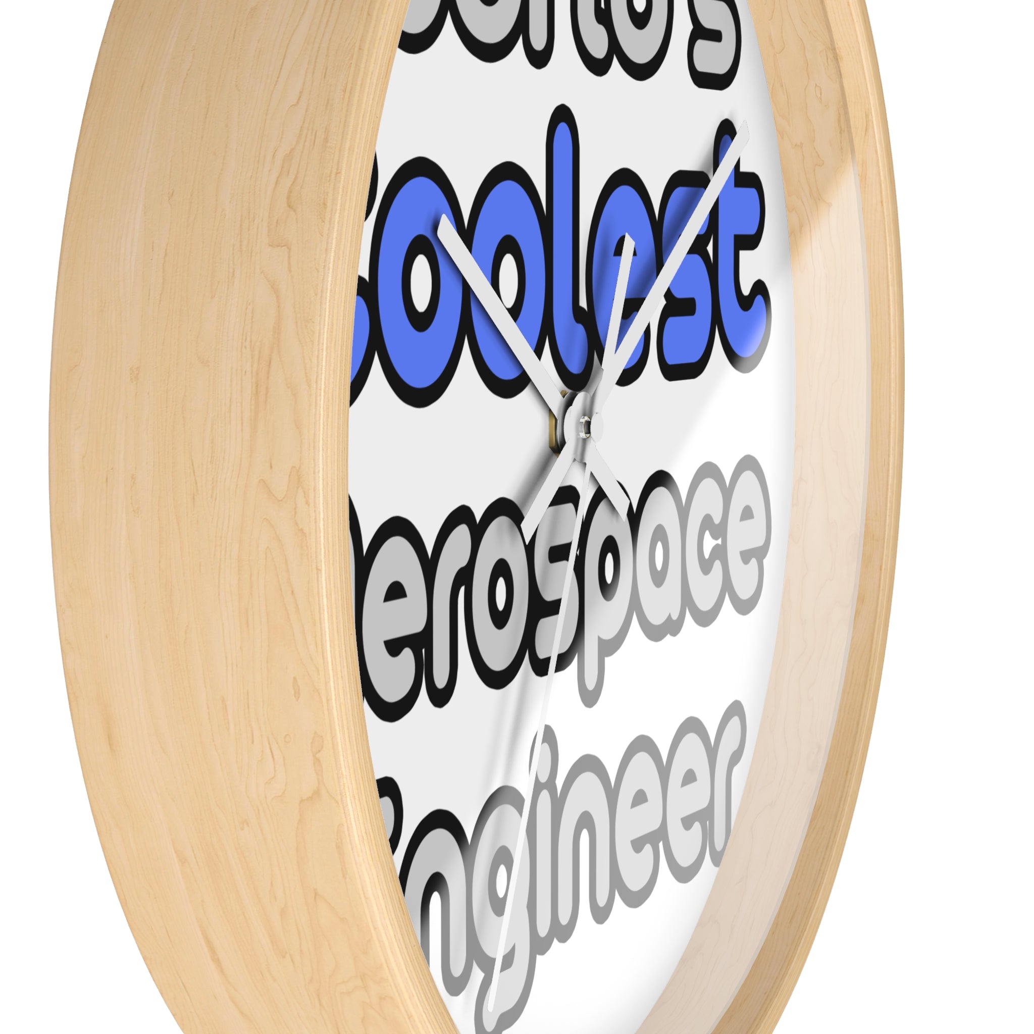 World's Coolest Aerospace Engineer - Wall Clock