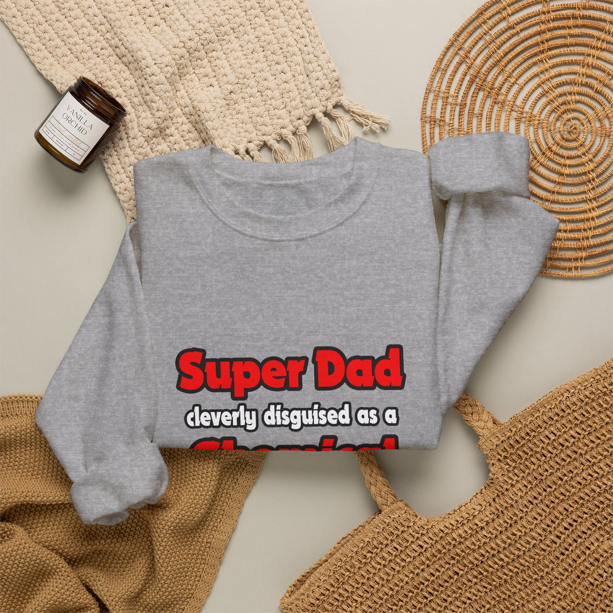 Super Dad ... Chemical Engineer - Unisex Heavy Blend™ Crewneck Sweatshirt
