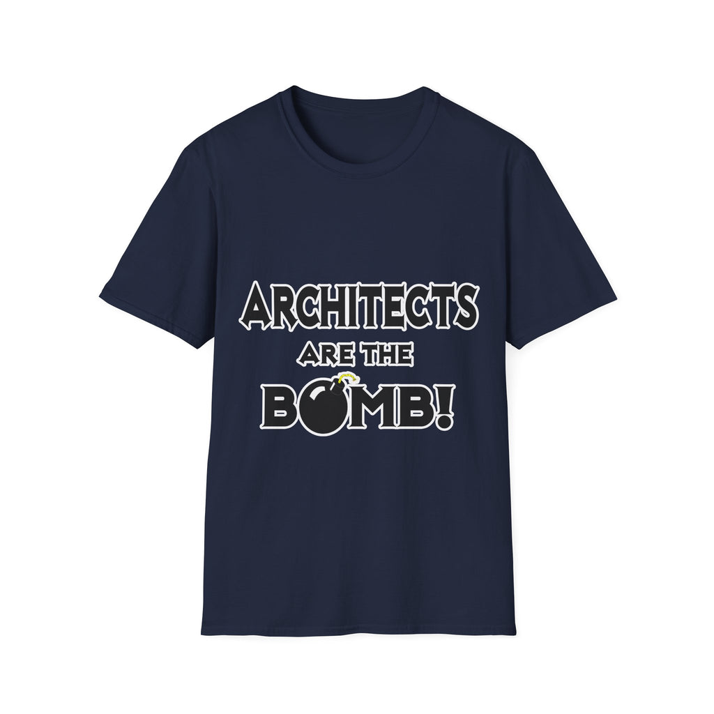 Architects Are The Bomb! - Unisex Softstyle T-Shirt