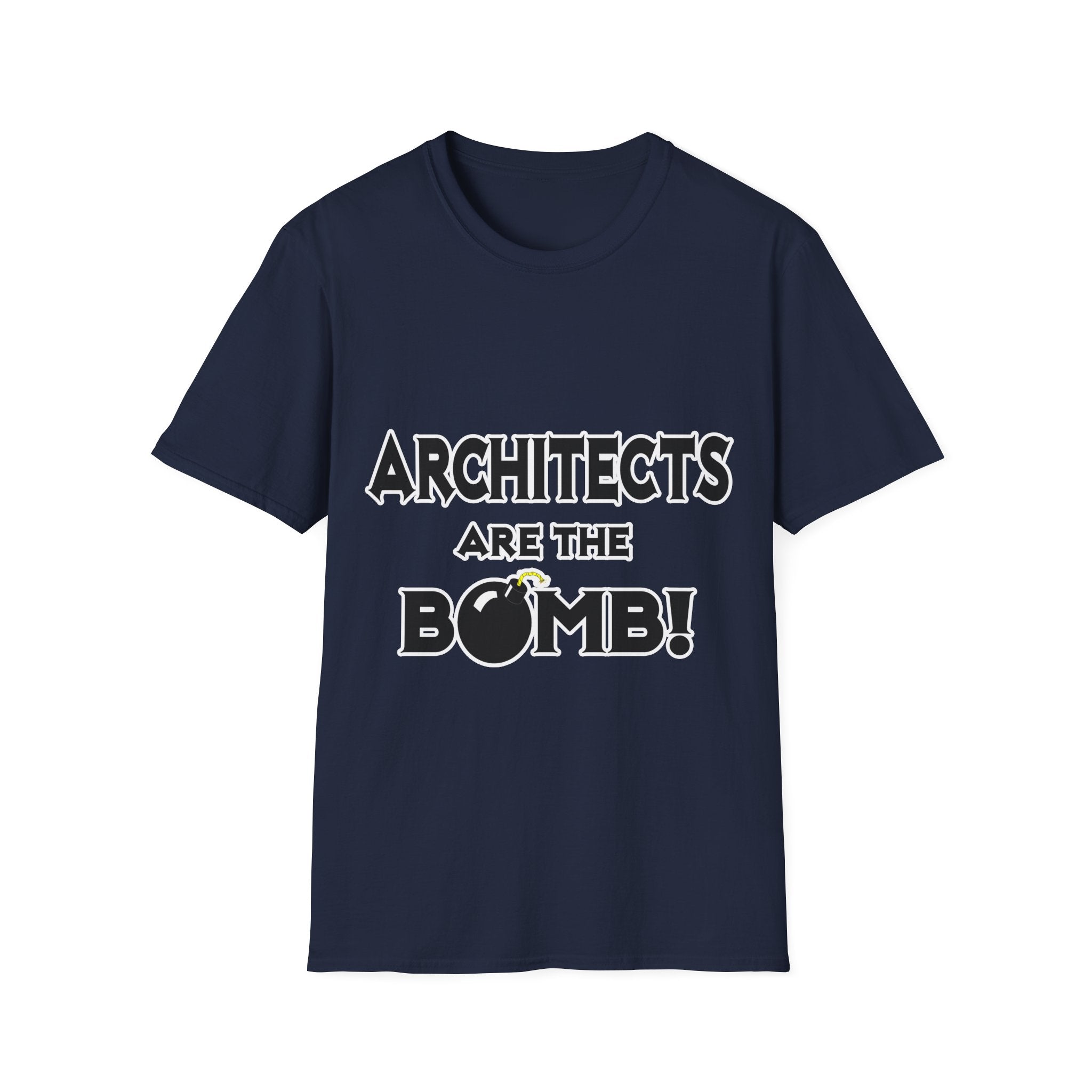 Architects Are The Bomb! - Unisex Softstyle T-Shirt